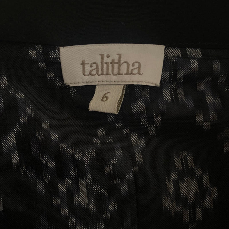 Talitha multicolour silk cape