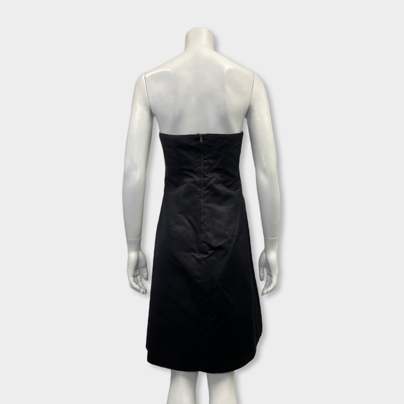 PRADA black silk dress