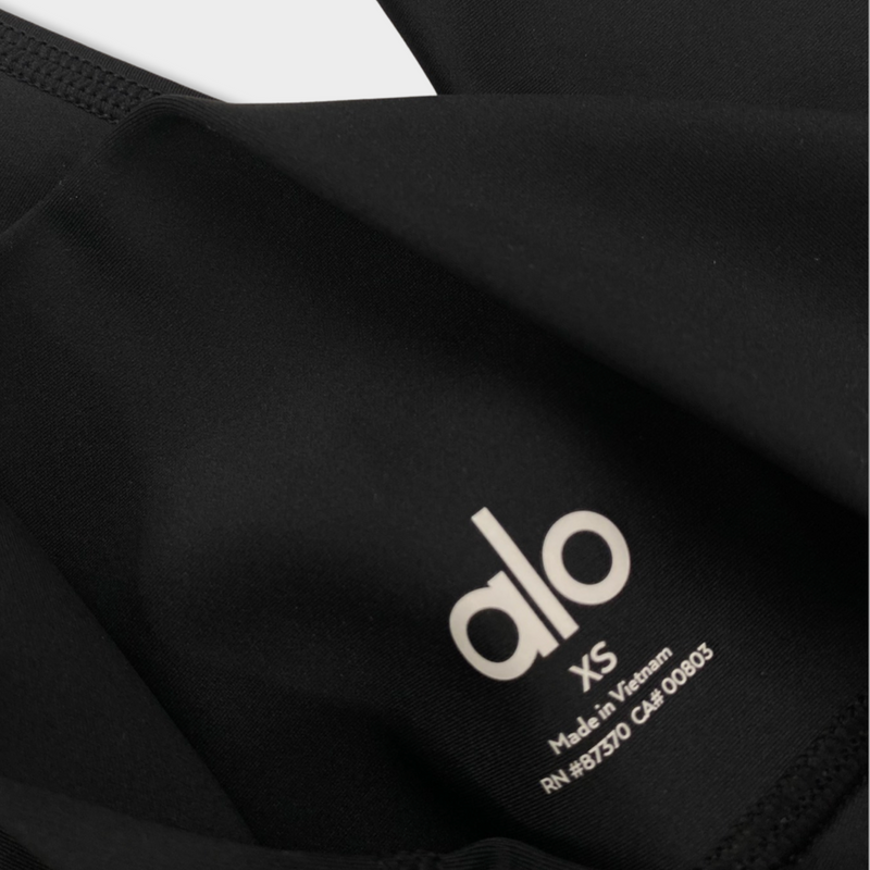 ALO black skin-tight leggings