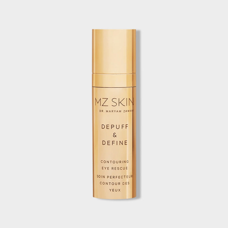 pre-owned MZ SKIN BY DR. MARYAM ZAMANI DEPUFF & DEFINE CONTOURING EYE RESCUE 15ML