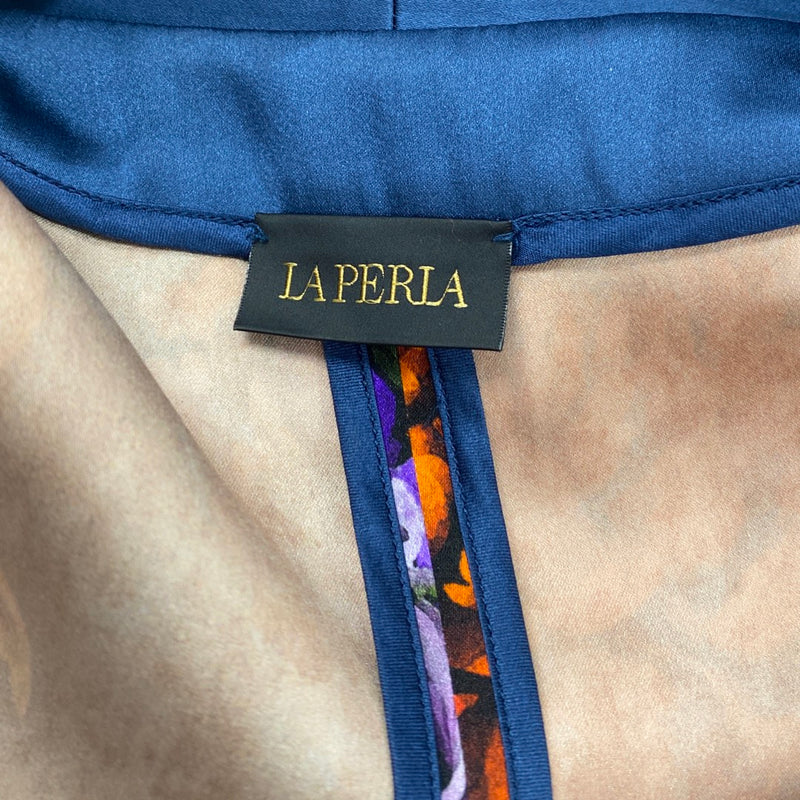 LA PERLA multicolour floral print silk jacket