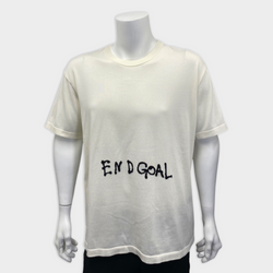 LOUIS VUITTON 'End Goal' oversized knit T-shirt