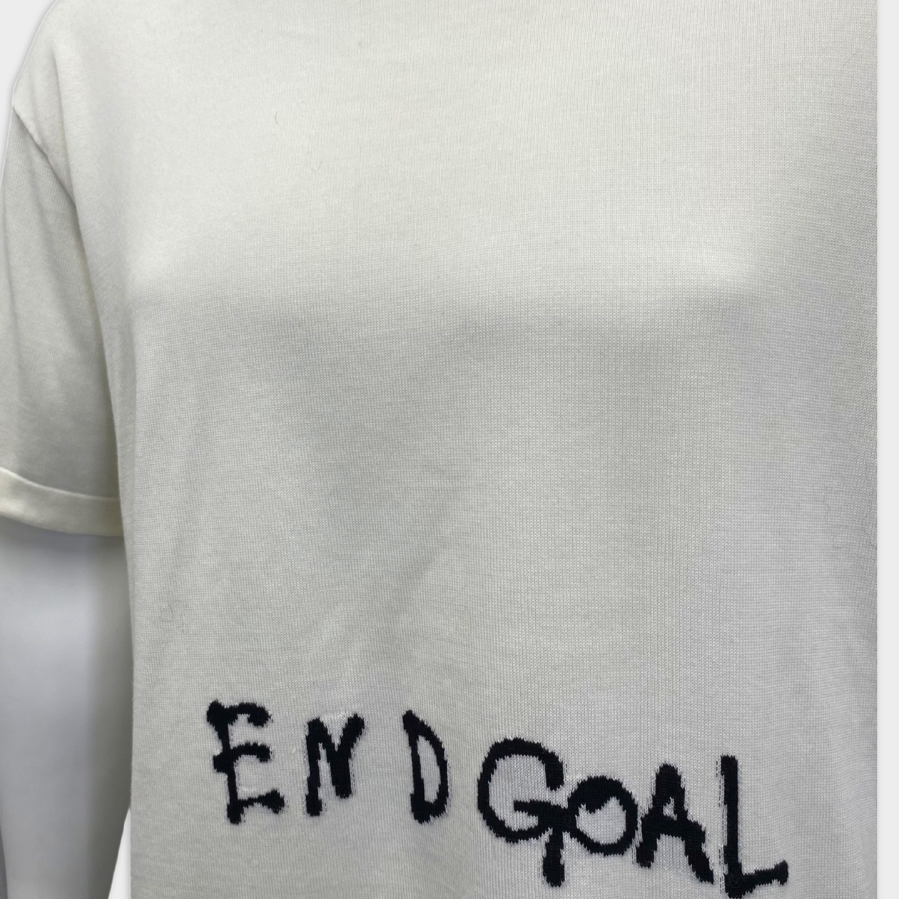LOUIS VUITTON 'End Goal' oversized knit T-shirt – Loop Generation