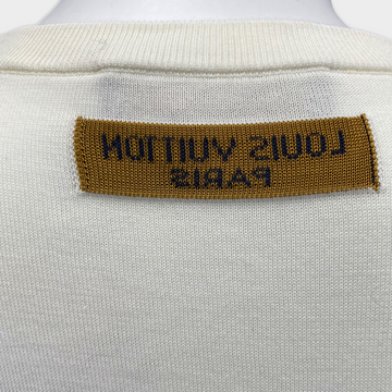 Louis Vuitton - Authenticated T-Shirt - Cotton White Plain for Men, Never Worn