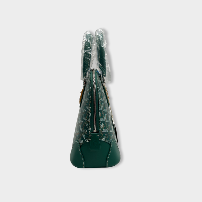 GOYARD green leather Vendôme Mini handbag