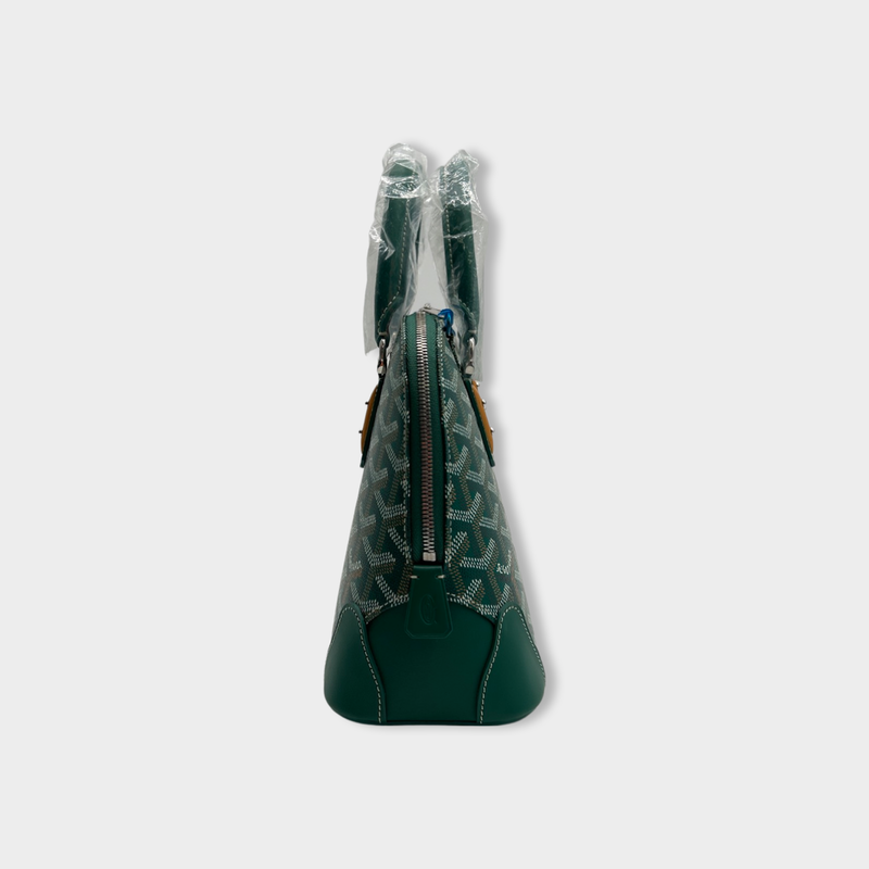 GOYARD green leather Vendôme Mini handbag