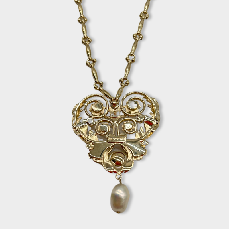 ETRO golden necklace