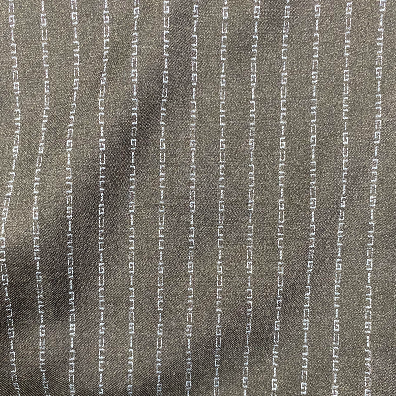 Gucci word stripe pattern trousers