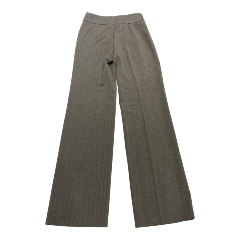 pre-loved ARMANI COLLEZIONI beige and grey woolen trousers | Size IT40