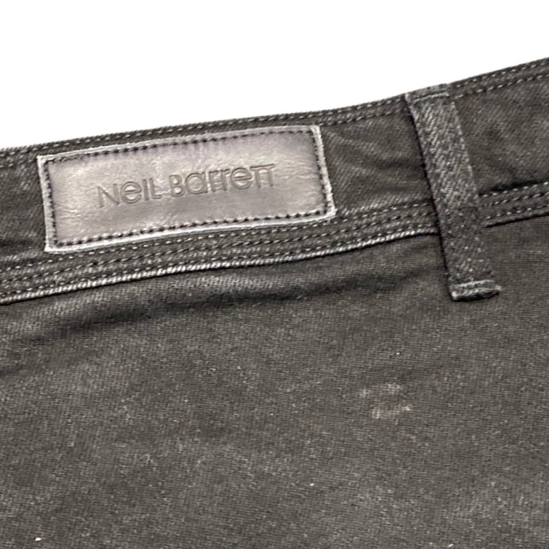 NEIL BARRETT black skinny fit jeans