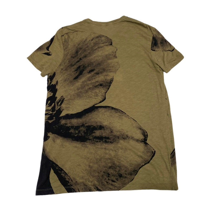 second-hand NEIL BARRETT khaki t-shirt | Size M