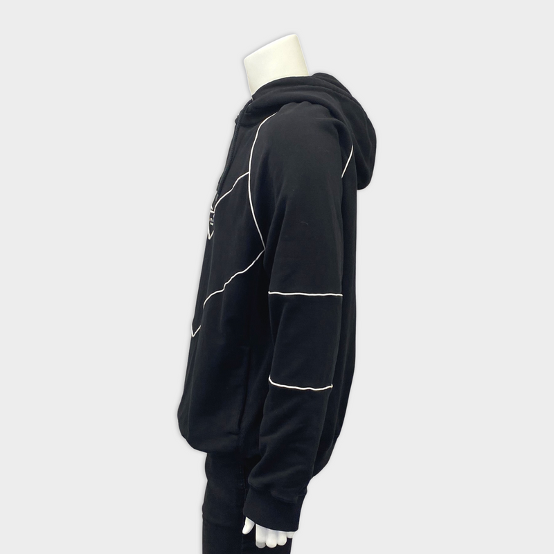 Givenchy Paris geometric detail hoodie