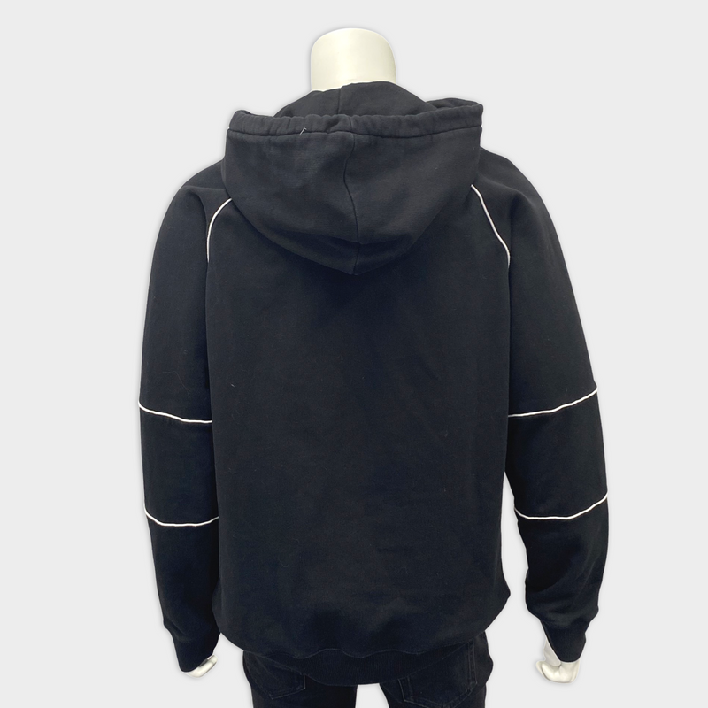 Givenchy Paris geometric detail hoodie