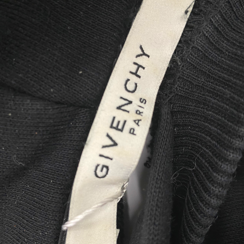 Givenchy Paris geometric detail hoodie