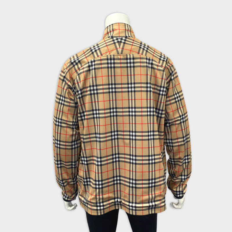 Burberry nova check zip-up jacket