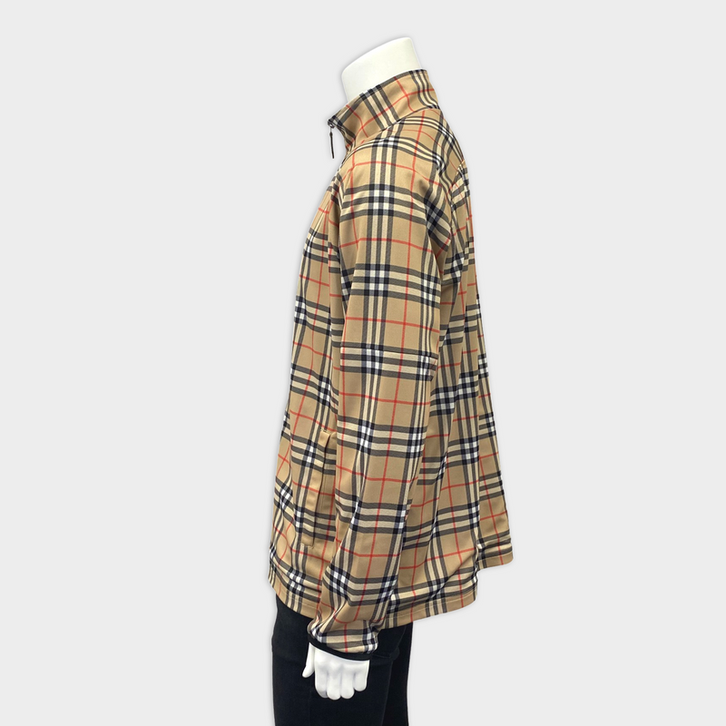 Burberry nova check zip-up jacket