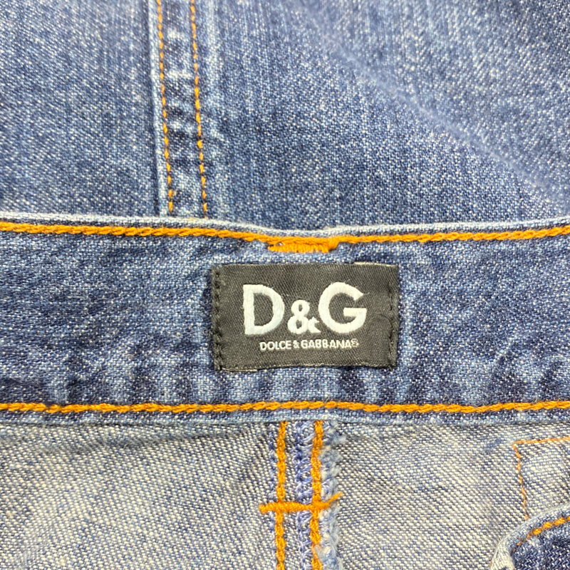 D&G blue denim skirt | Size 26 | 40