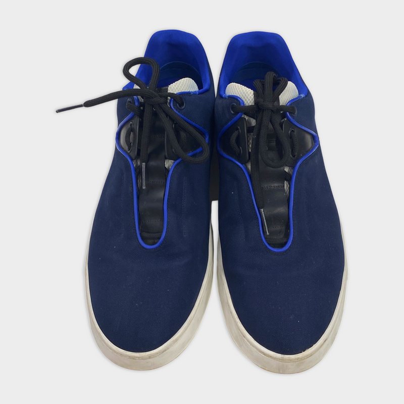 DIOR HOMME blue and navy sneakers