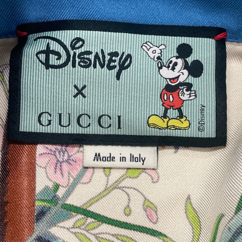 GUCCI X DISNEY Mickey floral print silk blouse