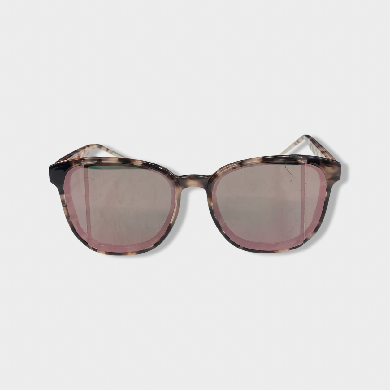 CHRISTIAN DIOR animal print brown and pink sunglasses Loop Generation