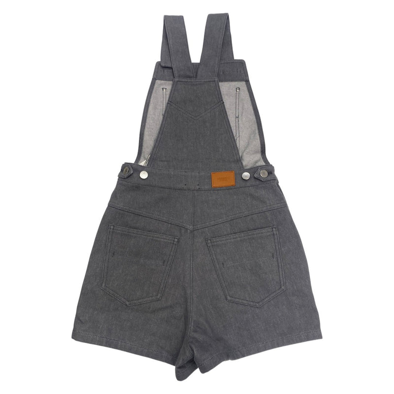 HERMÈS grey denim jumpsuit