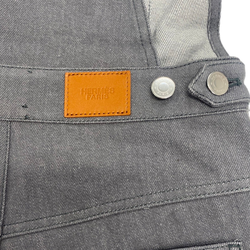 pre-loved HERMÈS grey denim jumpsuit | Size FR34