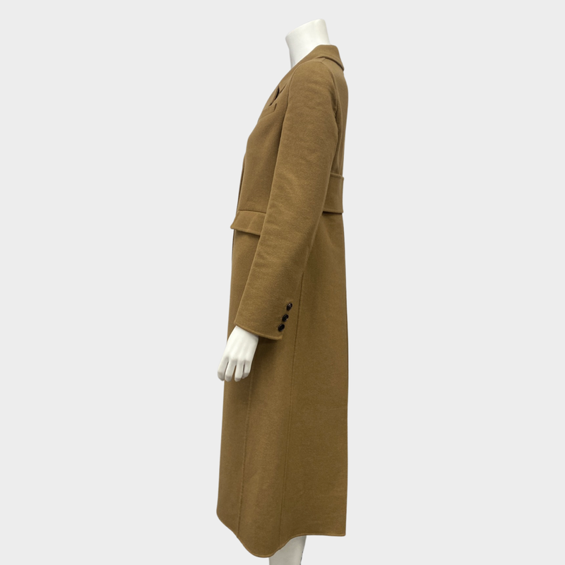 VALENTINO camel wool coat