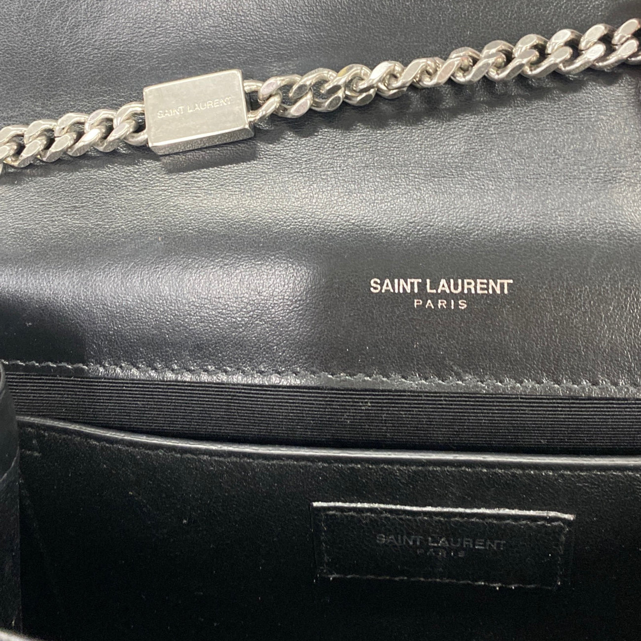 where is the serial number on ysl kate bag