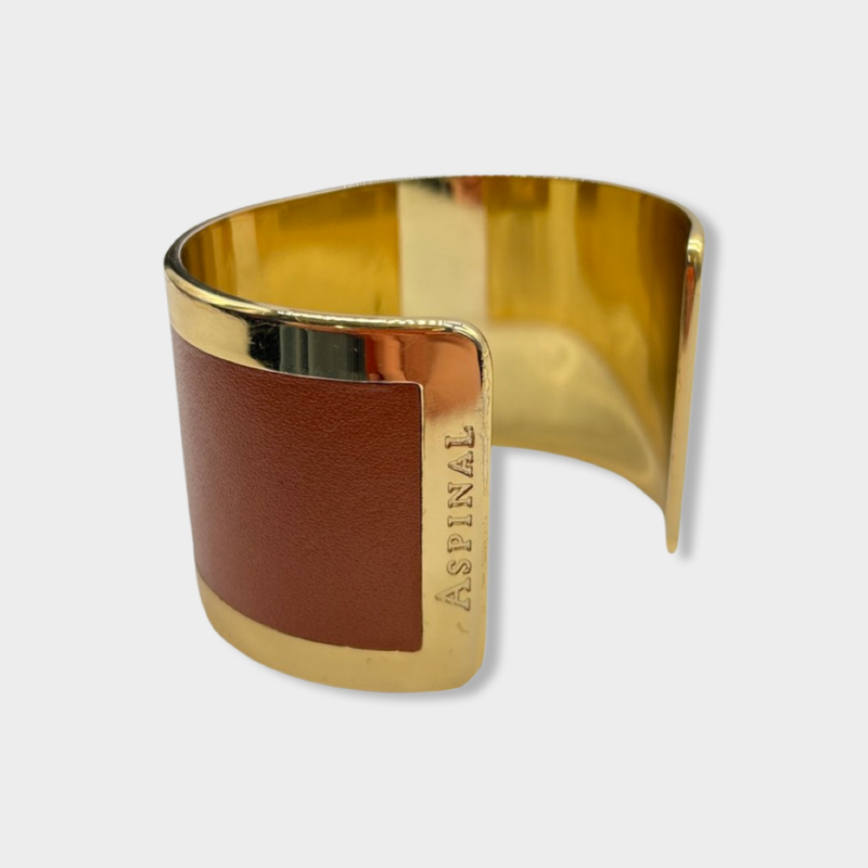 pre-owned ASPINAL golden cuff