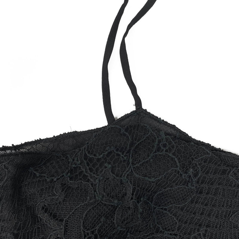 Chanel black Lace Top