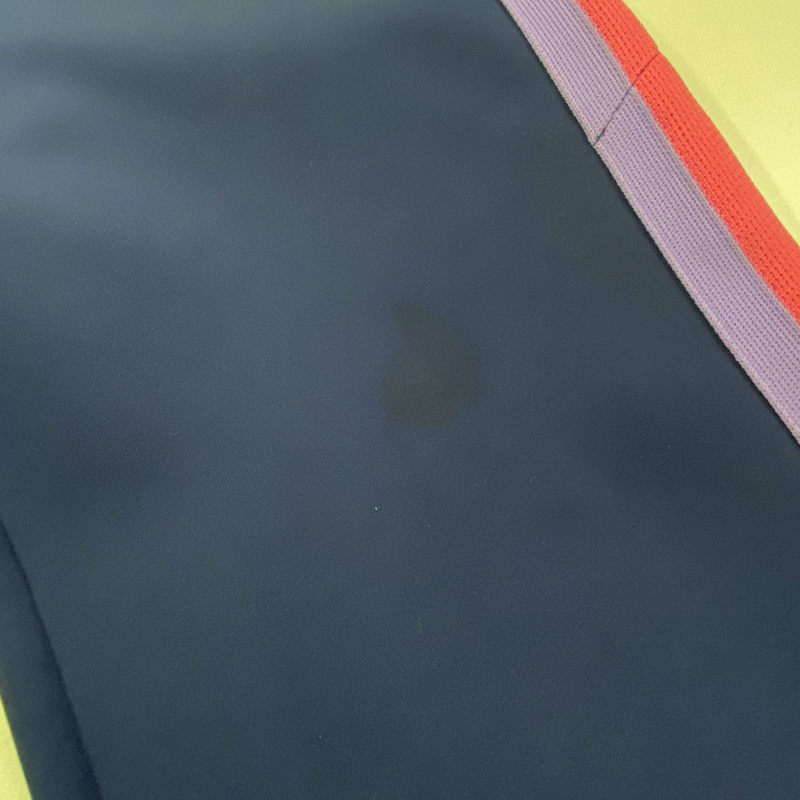 Mira Mikati Women's Navy Joggers With Side Stripe And Popper Button Details