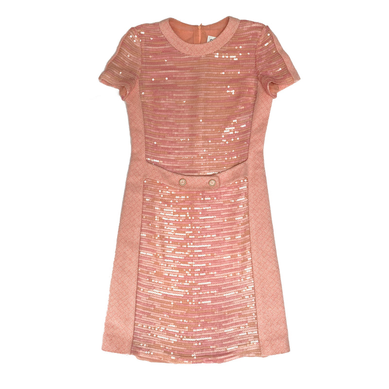 Chanel Sequin Knitted Dress