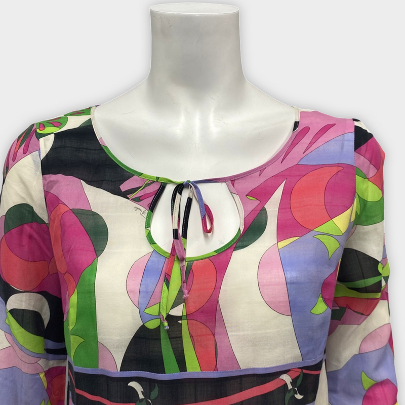Emilio Pucci Multicolour Kaftan Blouse