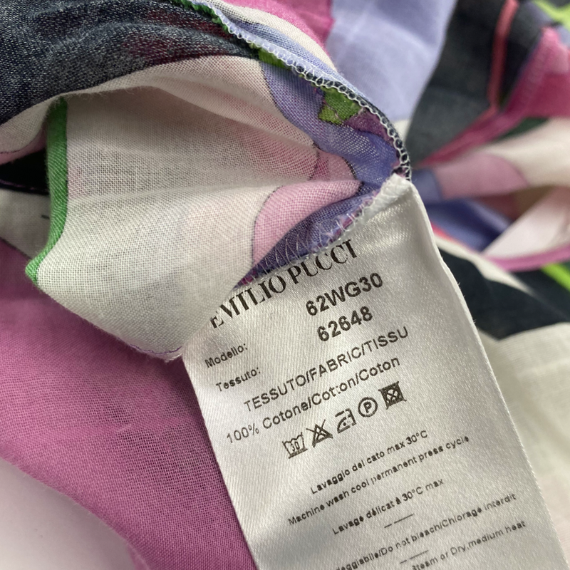 Emilio Pucci Multicolour Kaftan Blouse