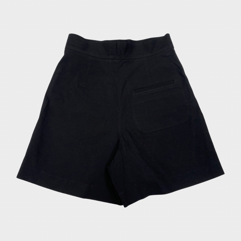 ISABEL MARANT black cotton and viscose shorts