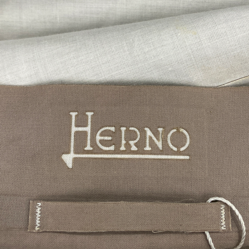 Herno light grey raincoat