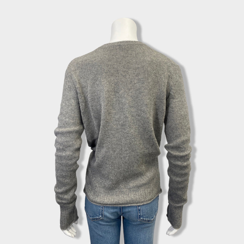 CÉLINE grey cashmere jumper