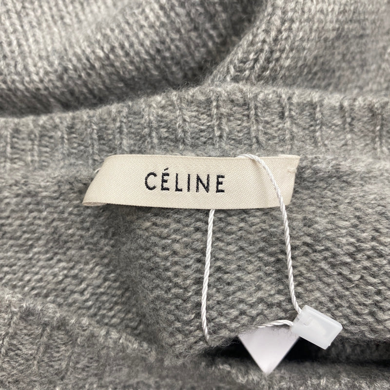 CÉLINE grey cashmere jumper