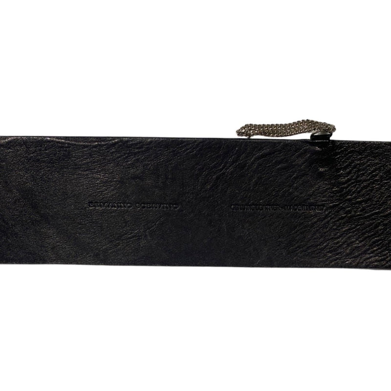 ERMANNO SCERVINO black crocodile belt