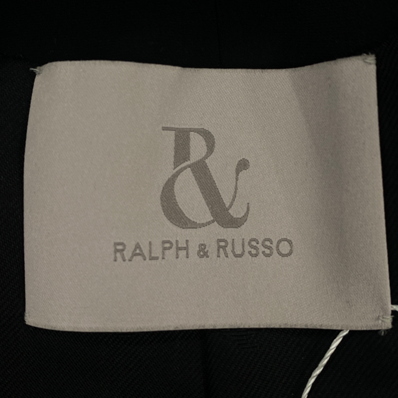 Ralph&Russo women’s black draped silk jacket