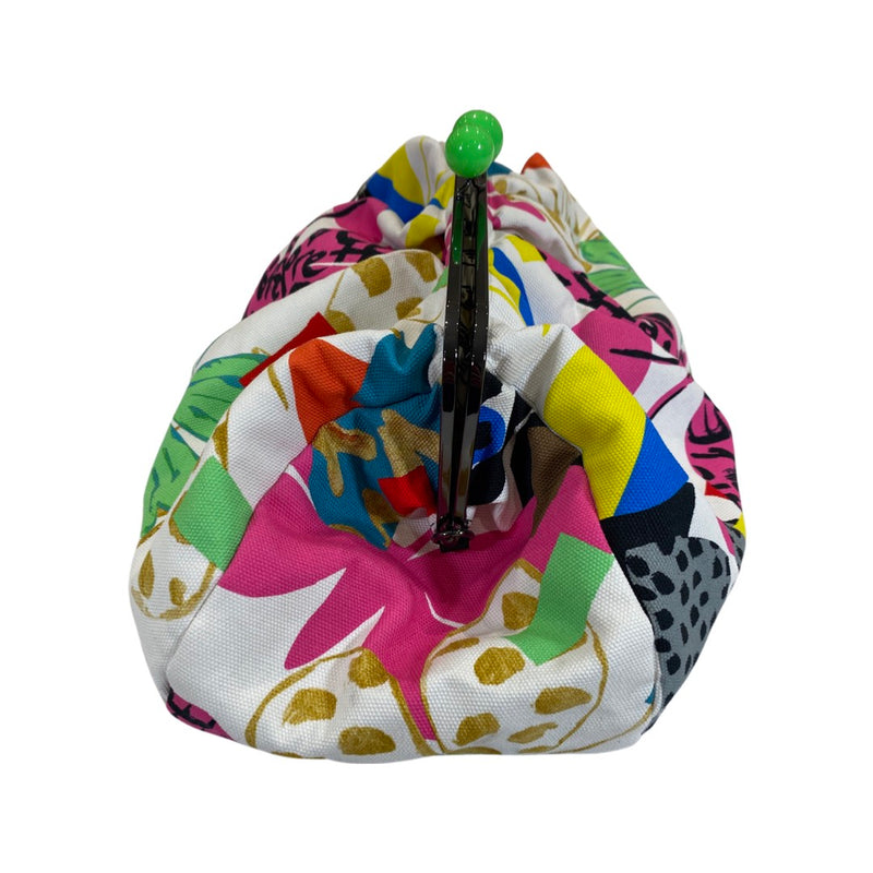 MAX MARA WEEKEND PASTICCINO multicolour cotton pouch