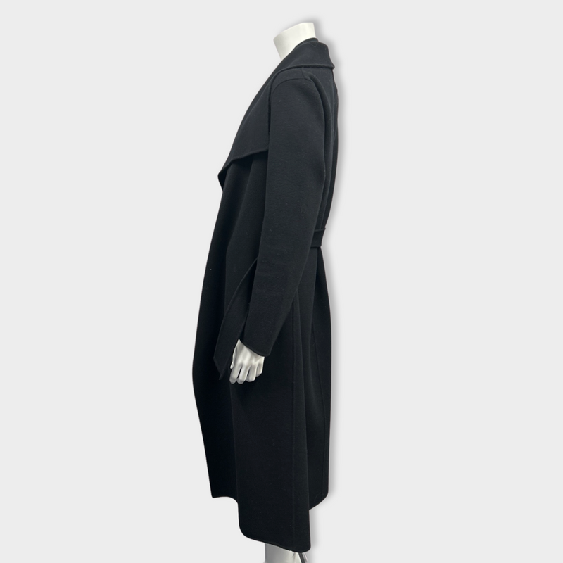 second-hand MACKAGE black woolen coat | Size M