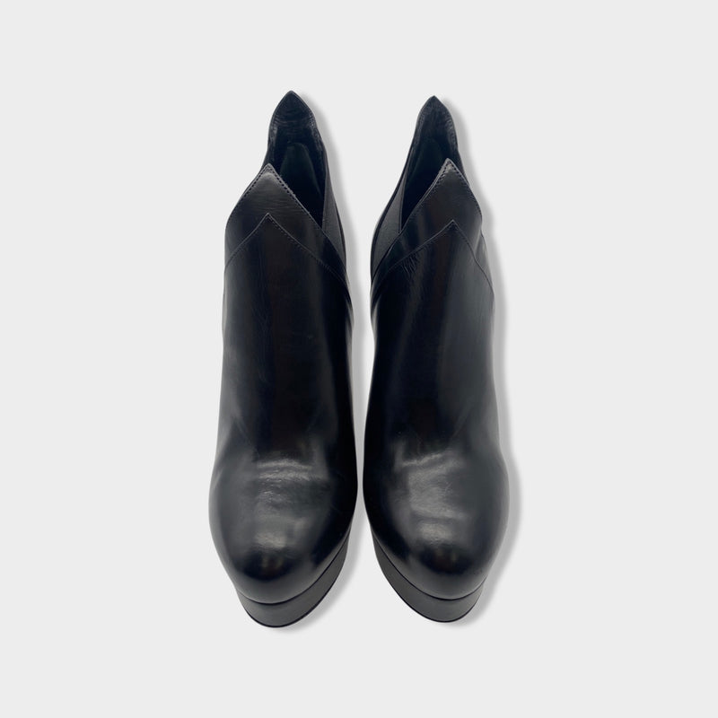 ALAÏA black leather boots