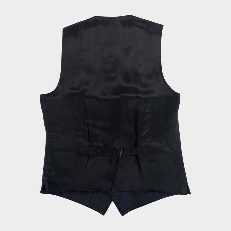 Dolce&Gabbana Martini Men's Black and Navy Evening Two-Piece Set