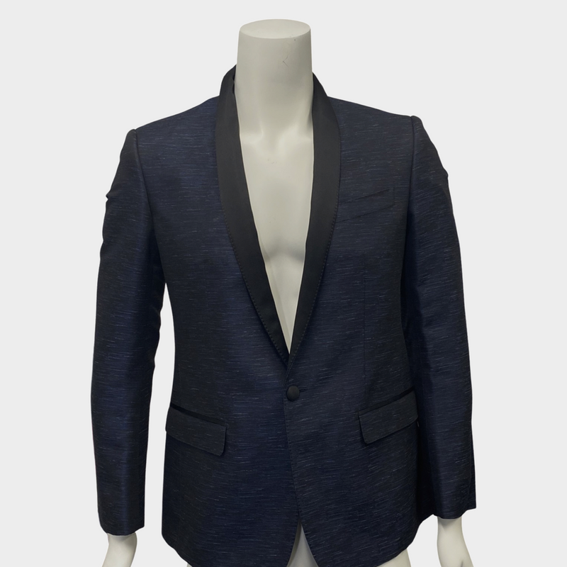 Dolce&Gabbana Martini Men's Black and Navy Evening Two-Piece Set