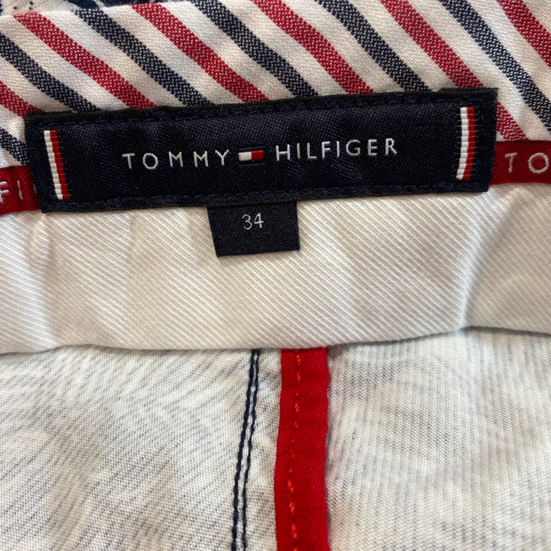TOMMY HILFIGER navy and white floral print shorts | Size 34