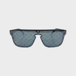 Louis Vuitton men's black and navy Waimea sunglasses