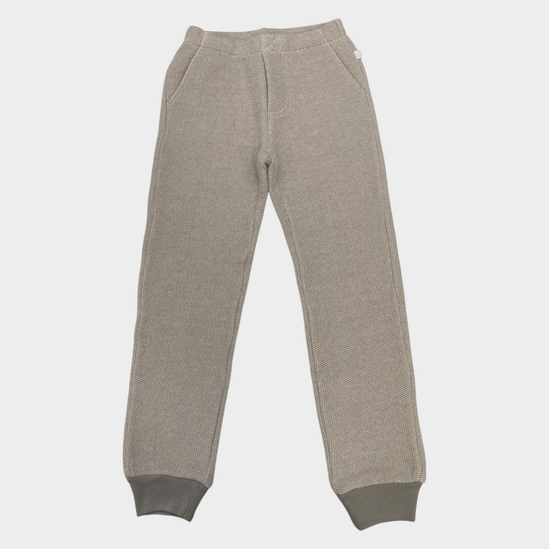 Il Gufo boy's beige cotton joggers