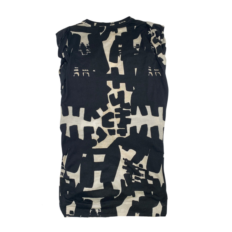 pre-owned ISABEL MARANT black and white cotton top