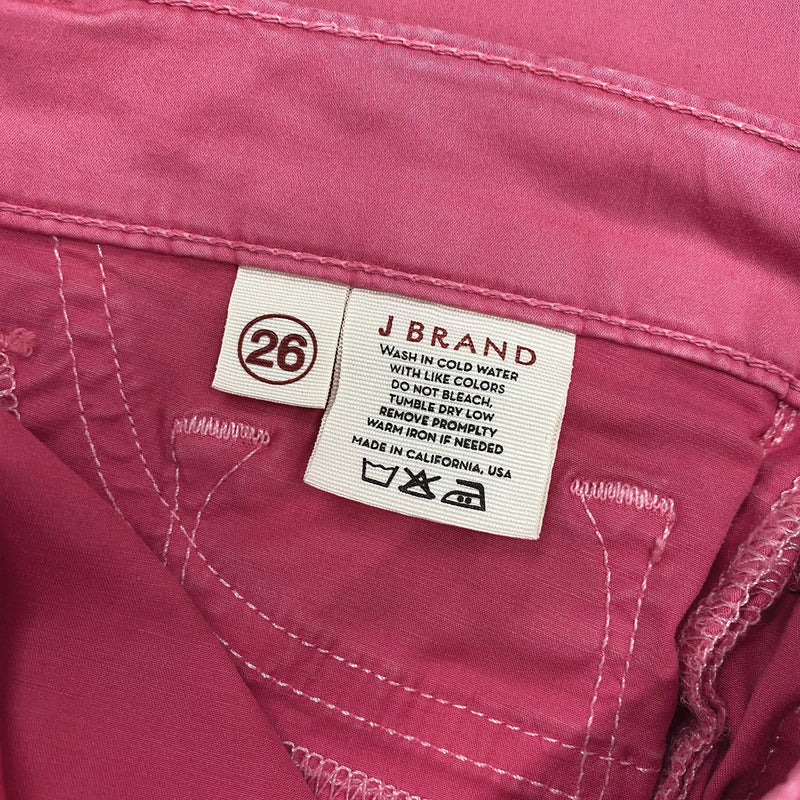 J BRAND pink skinny jeans